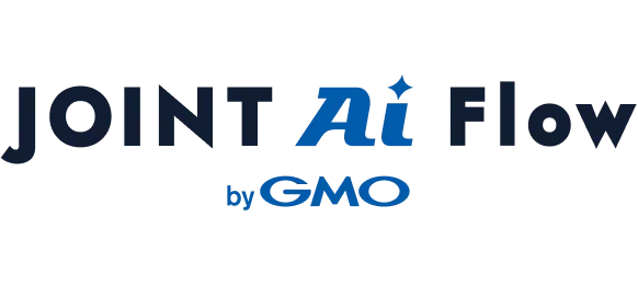 GMO AIコネクト社の技術を採用したAI Flowのロゴ