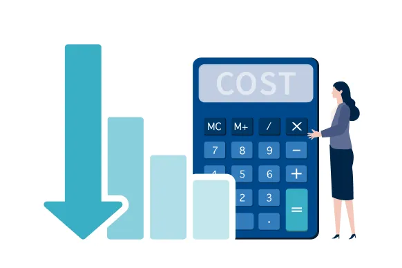 年間契約で基本料金がお得に！