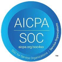 AICPA SOC 内部統制の国際認証「SOC2（Service Organization Control 2）Type2保証報告書」の認証画像